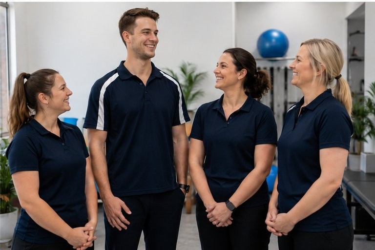 The Exercare allied health team — exercise physiologists ready to help clients across Melbourne